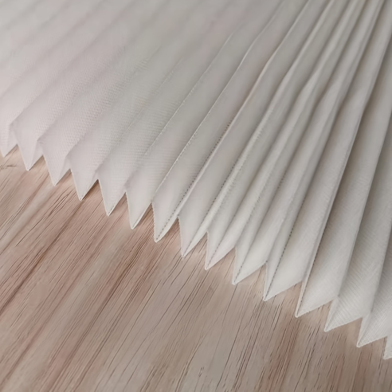Cut-to-Fit No-Drill Design Blackout Pleated Stick-On Window Blinds